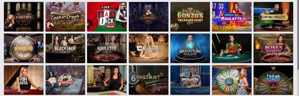 Juegos de casino Betclic