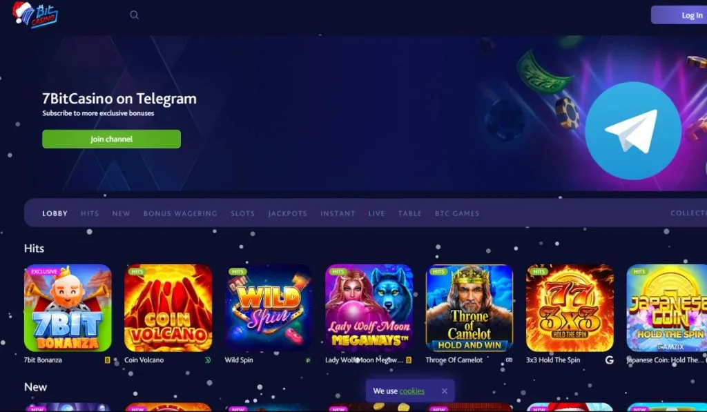 Crypto-casino en ligne 7 bits