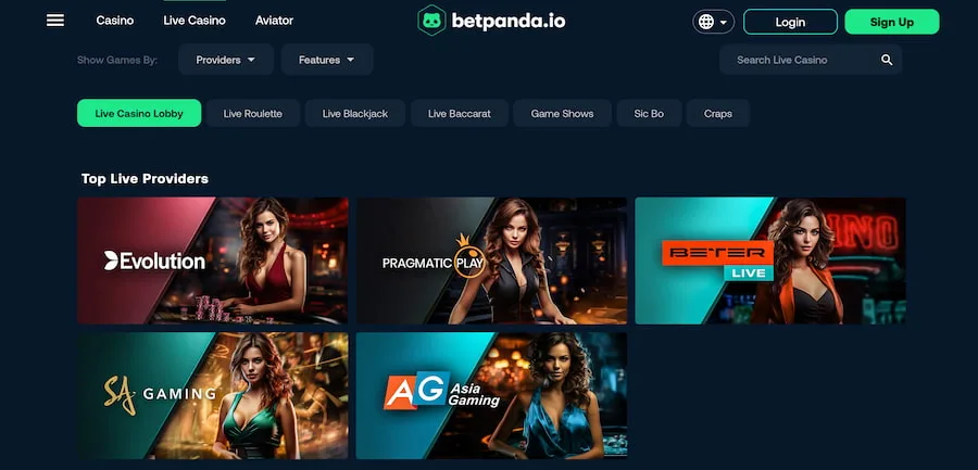 jeux crypto Betpanda