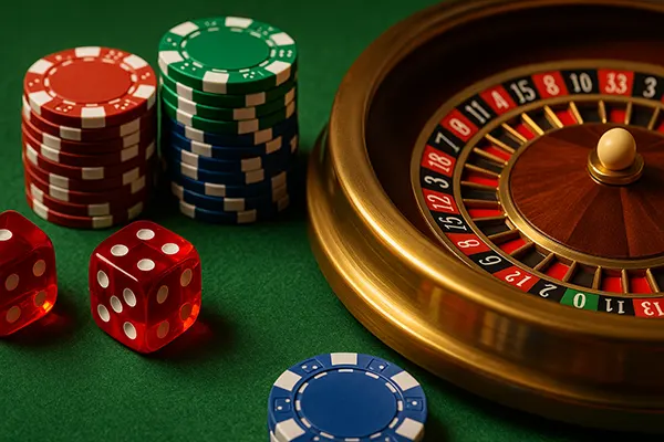 Roulette con chip digitali