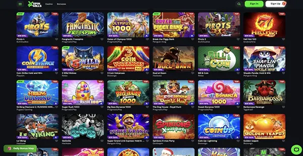 Avis SpinMills Casino