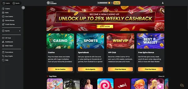 Giochi WSM Casino